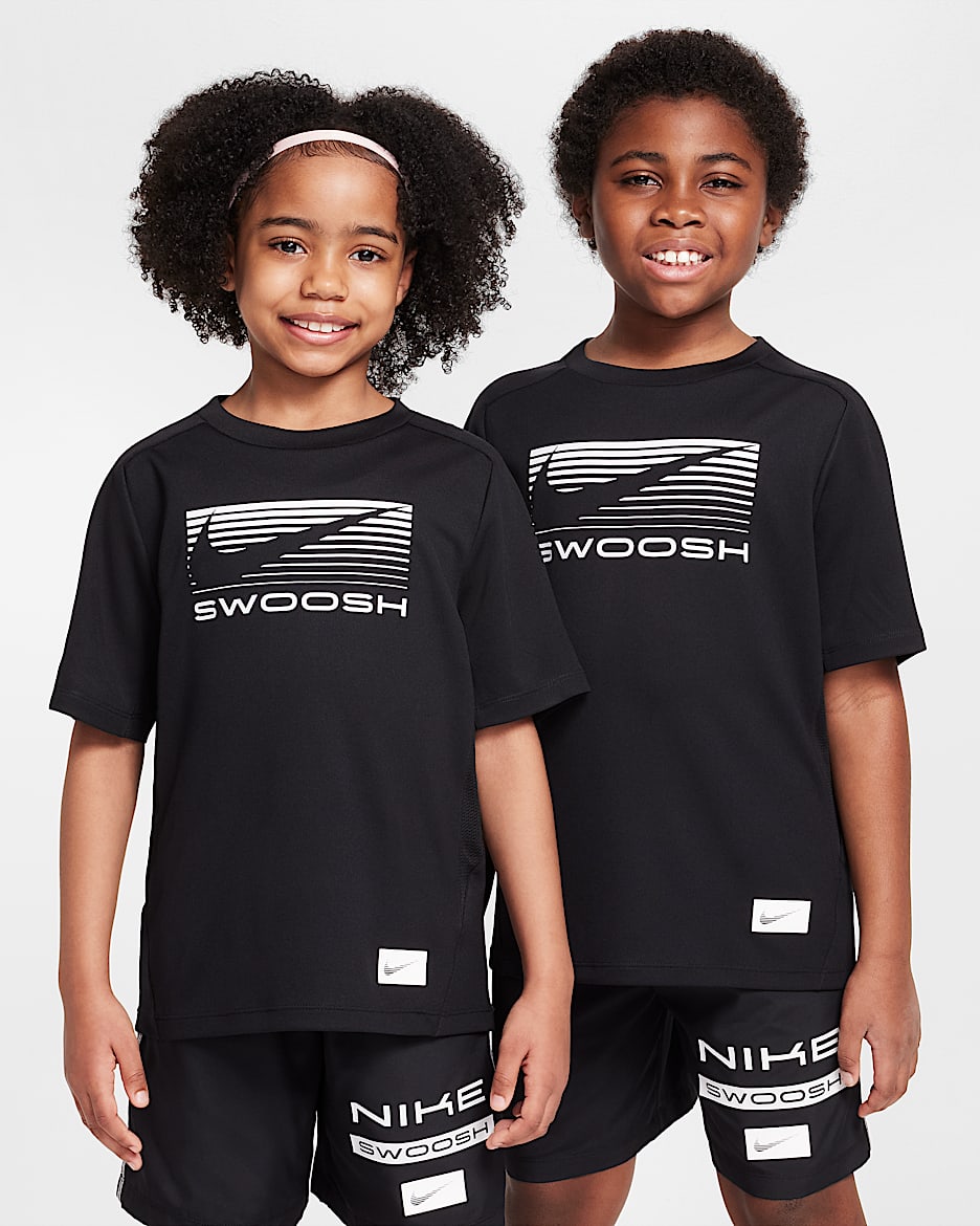 Nike Multi Dri-FIT 大童（男孩）速干短袖上衣-NIKE 中文官方网站